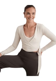 aim'n Shape Seamless Wrap Long Sleeve