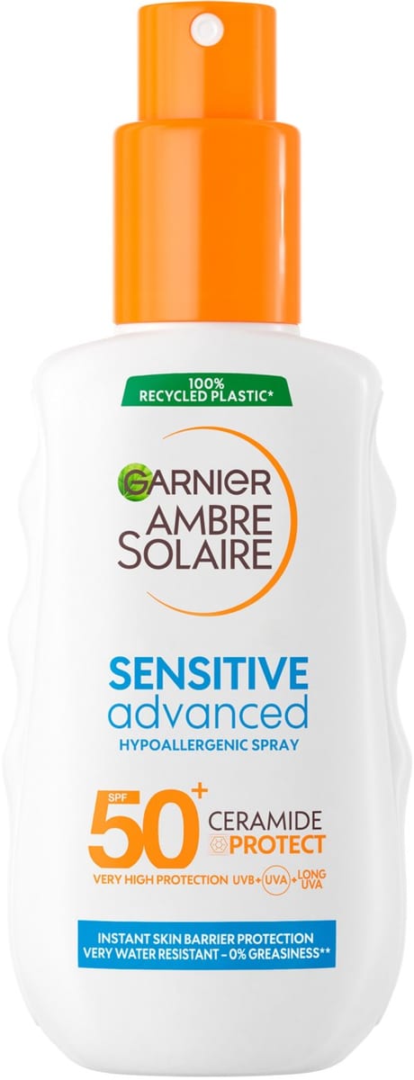 Garnier Ambre Solaire Sensitive Advanced Face Mist SPF50