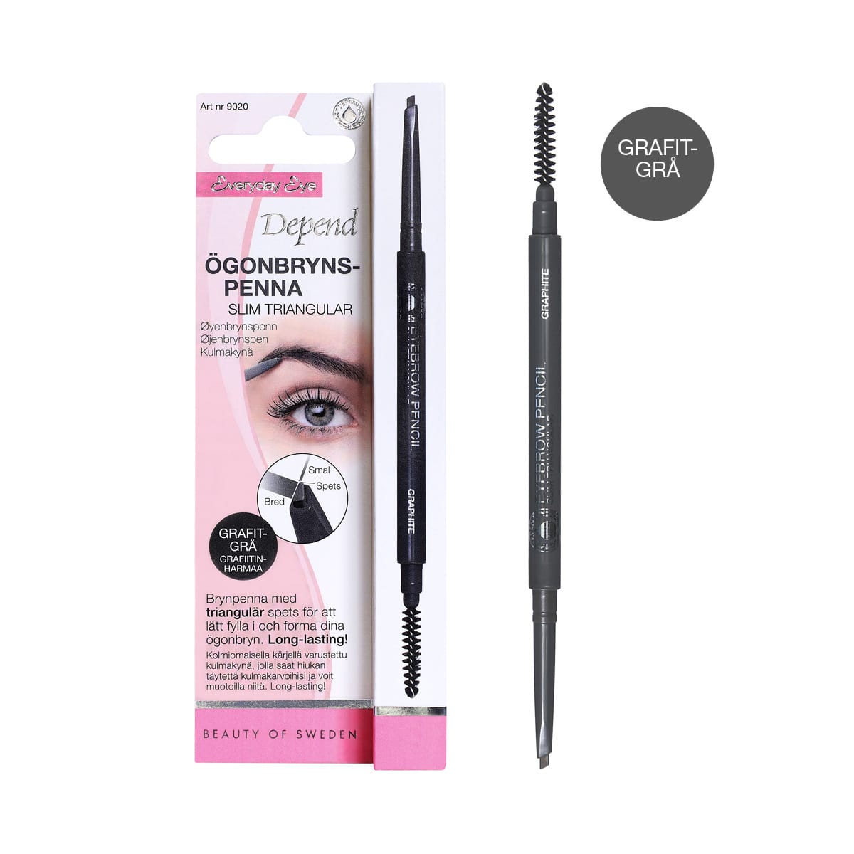 Depend Everyday Eye Ögonbrynspenna Slim Triangular