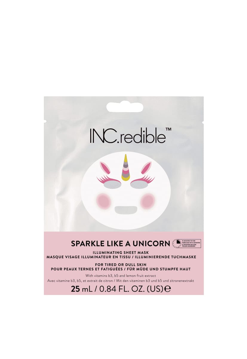 INC.redible Sparkle Like A Unicorn Illuminating Face Mask