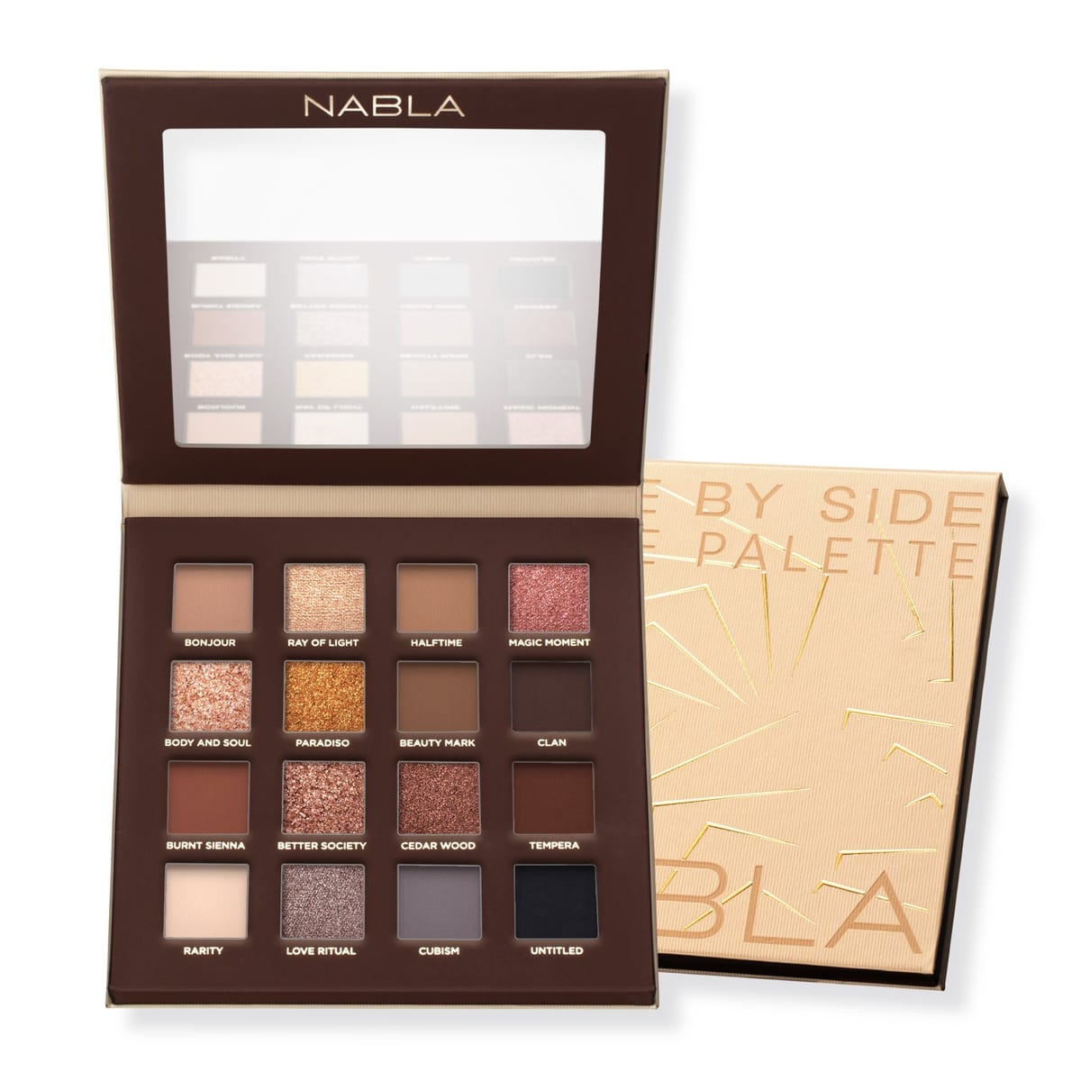 Nabla Cosmetics Side by Side Nude Palette