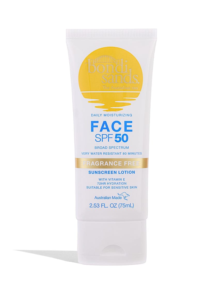 Bondi Sands SPF 50 Fragrance Free Face Sunscreen Lotion