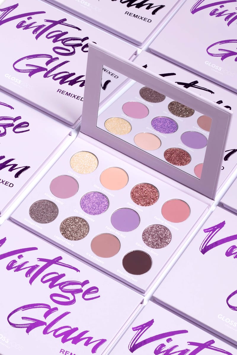 GlossGods Vintage Glam - Remixed Eyeshadow Palette