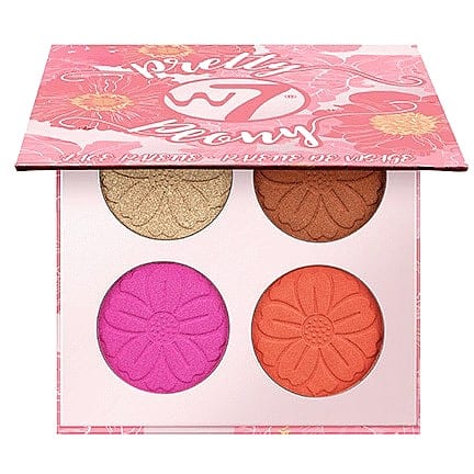 W7 Pretty Peony Face Palette