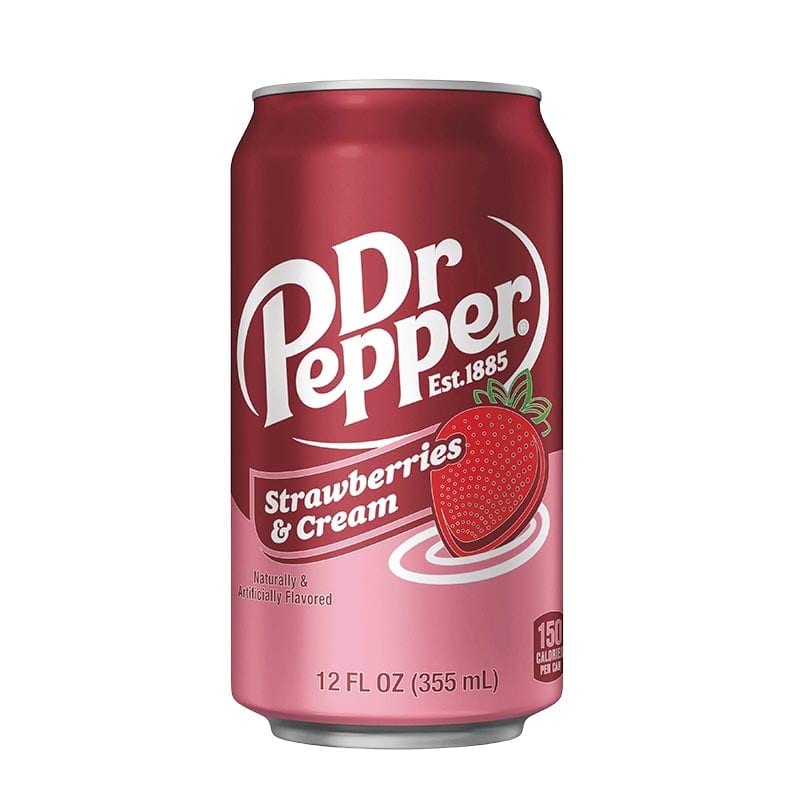 Dr Pepper Strawberries & Cream
