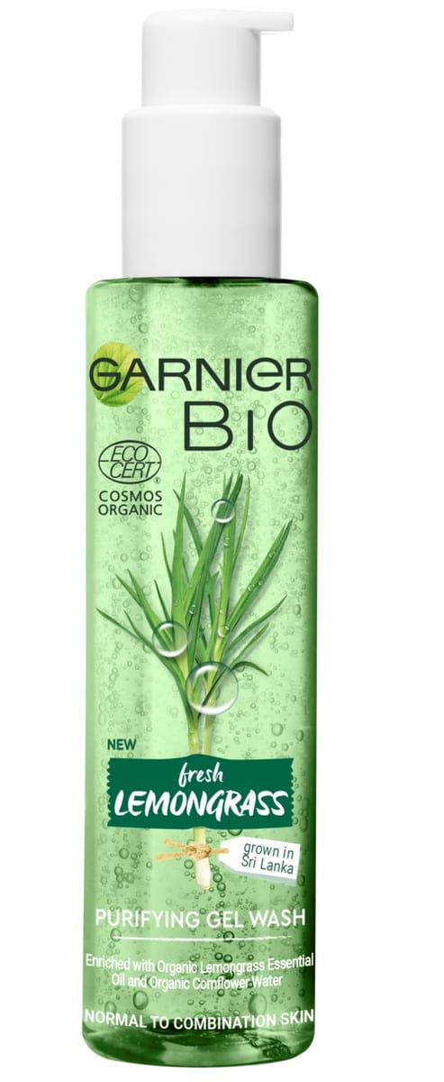 Garnier Bio Lemongrass Purifying Gel Wash