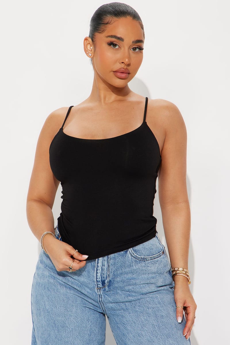 Fashion Nova Kiana Double Lined Jersey Cami