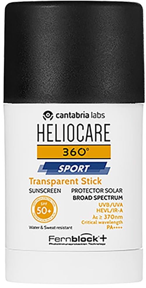 Heliocare 360 Sport Transparent Stick SPF 50