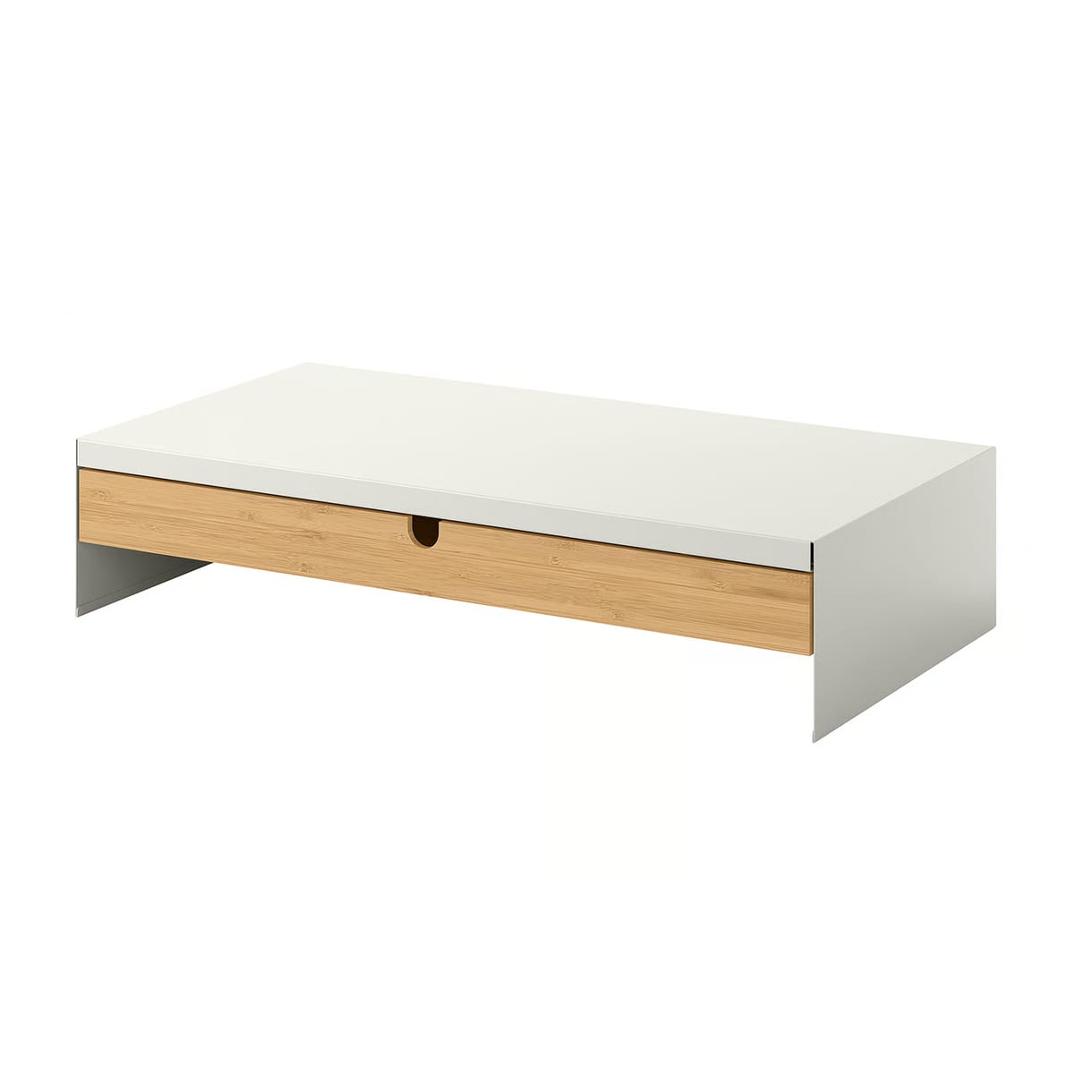 IKEA ELLOVEN skärmstöd med låda