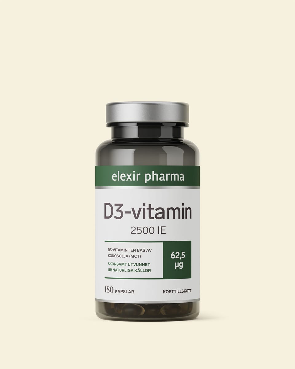 Elexir Pharma D3-vitamin 2500 IE