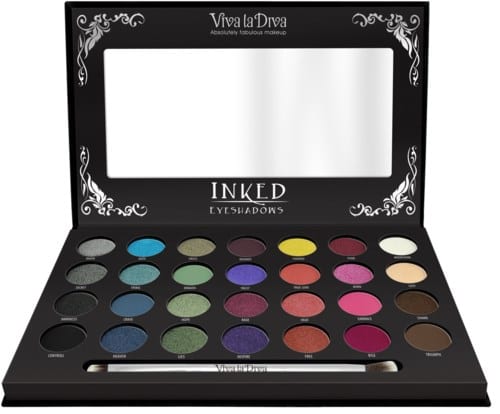 Viva La Diva Inked Eyeshadow Palette