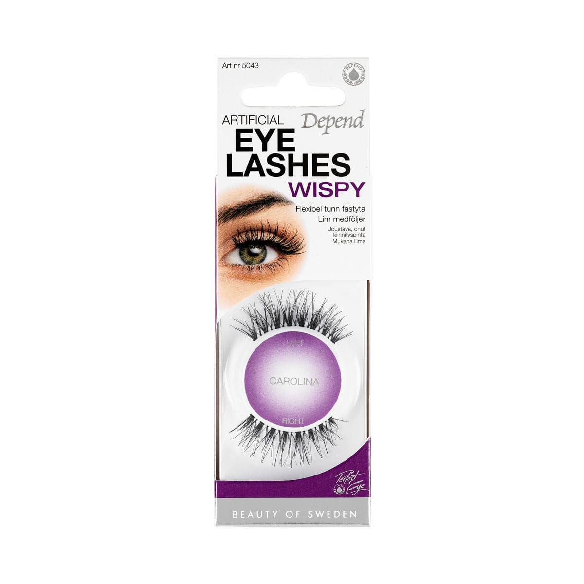 Depend Cosmetic Wispy Artificial Eyelashes Carolina