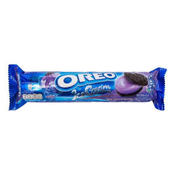 Oreo Blueberry Ice Cream