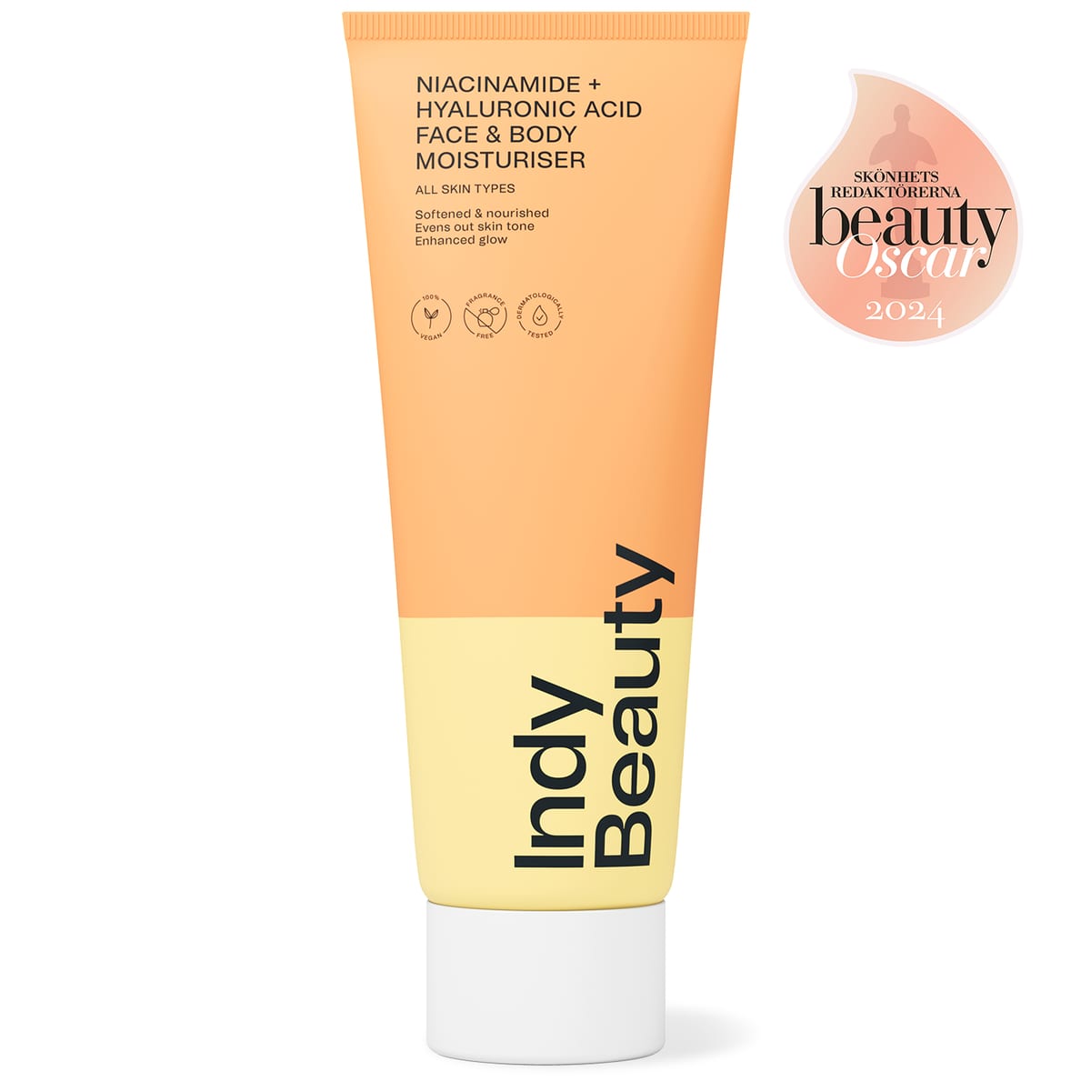 Indy Beauty Niacinamide & Hyaluronic Acid Face & Body Moisturiser