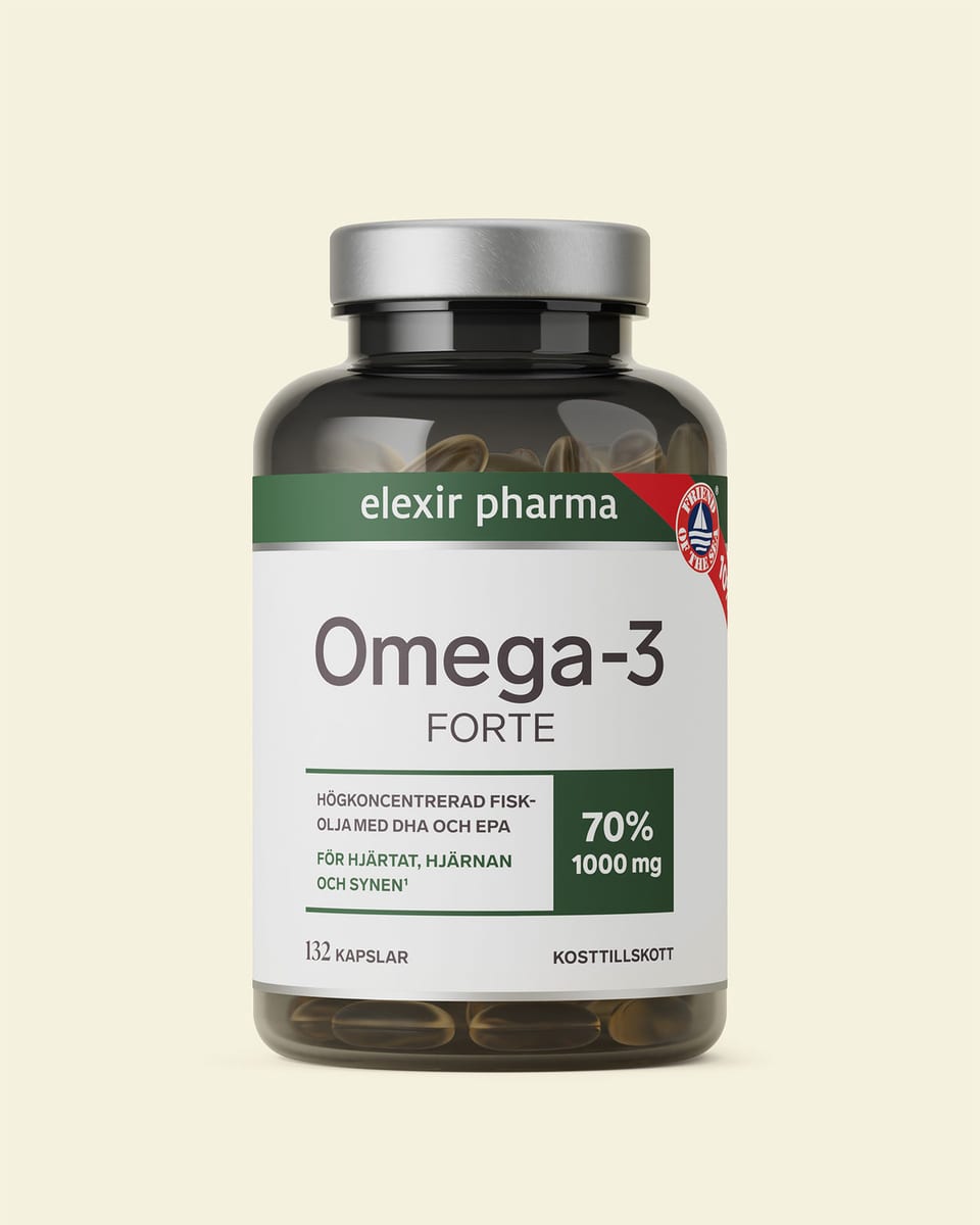 Elexir Pharma Omega-3 Forte