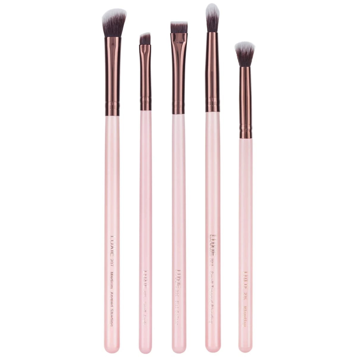 Luxie Rose Gold Eye Essential Brush Set