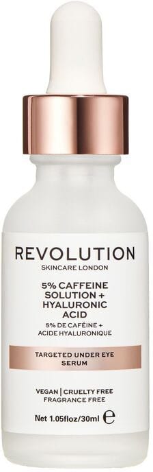 Revolution Skincare Targeted Under Eye Serum 5% Caffeine Solution + Hyaluronic Acid