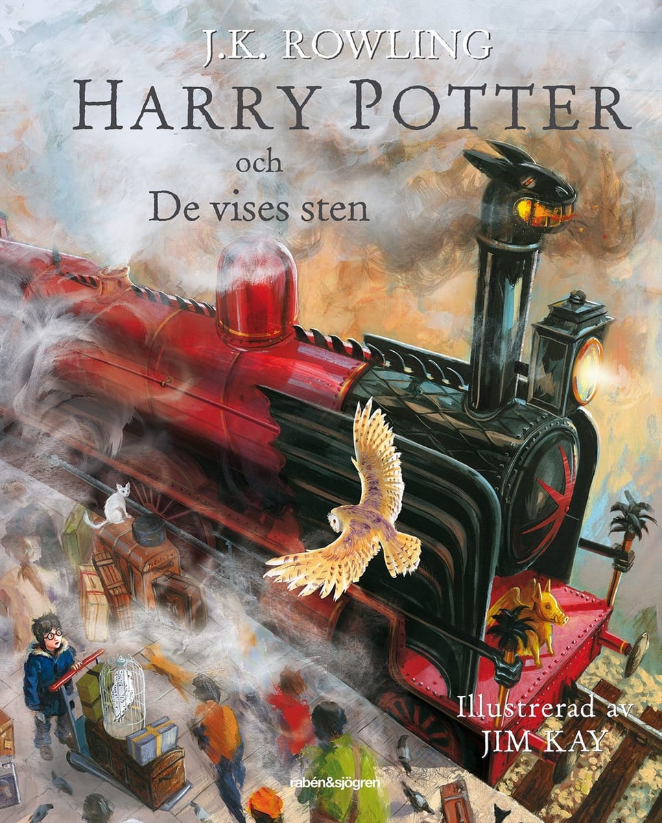 J.K. Rowling Harry Potter och De Vises Sten (illustrerad utgåva)