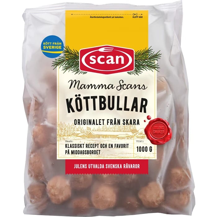 Mamma Scan Köttbullar