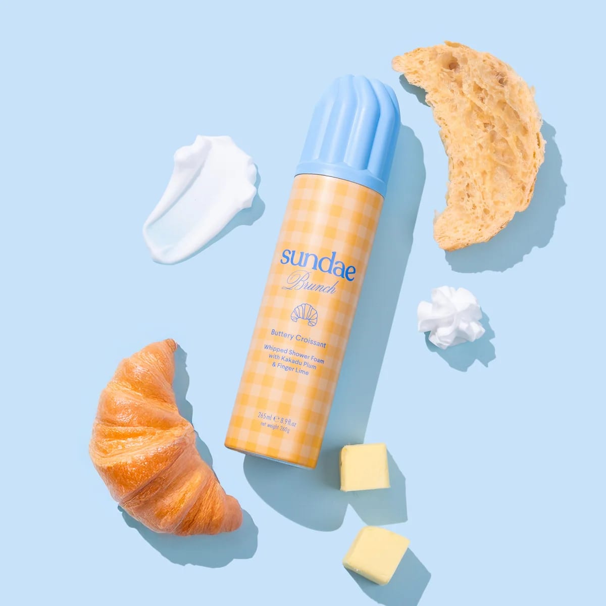 Sundae Body Buttery Croissant Whipped Shower Foam