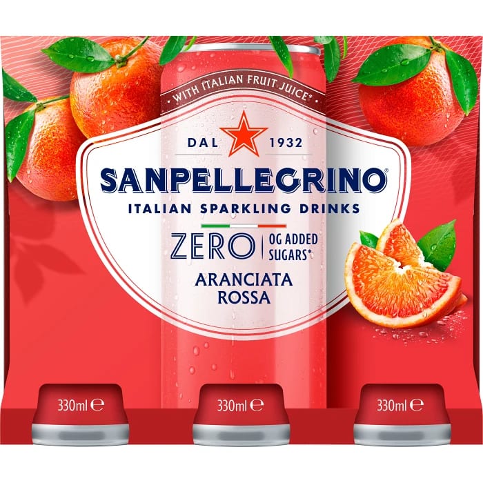 Sanpellegrino Aranciata Rossa Zero