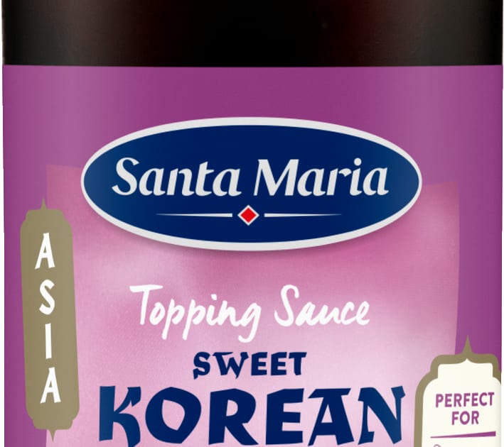 Santa Maria Topping Sauce Korean BBQ