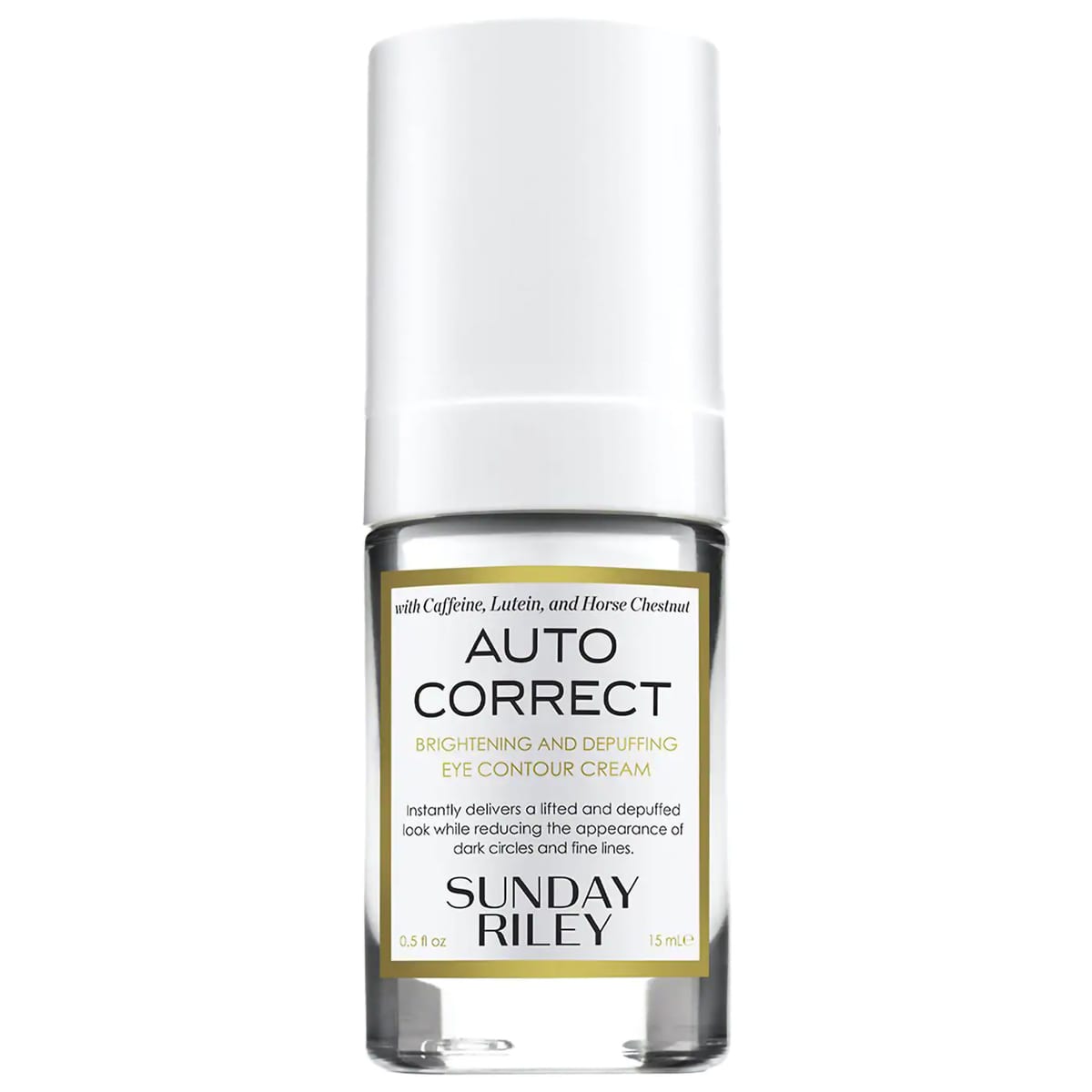 Sunday Riley Auto Correct Brightening + Depuffing Eye Cream