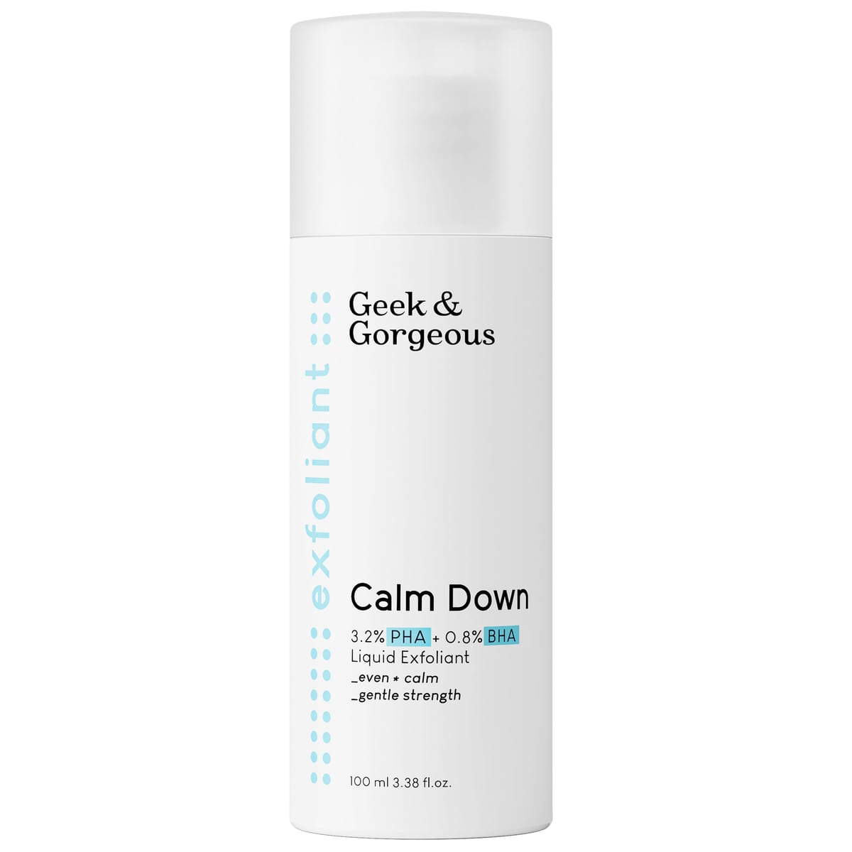 Geek & Gorgeous Calm Down 4% PHA + BHA Liquid