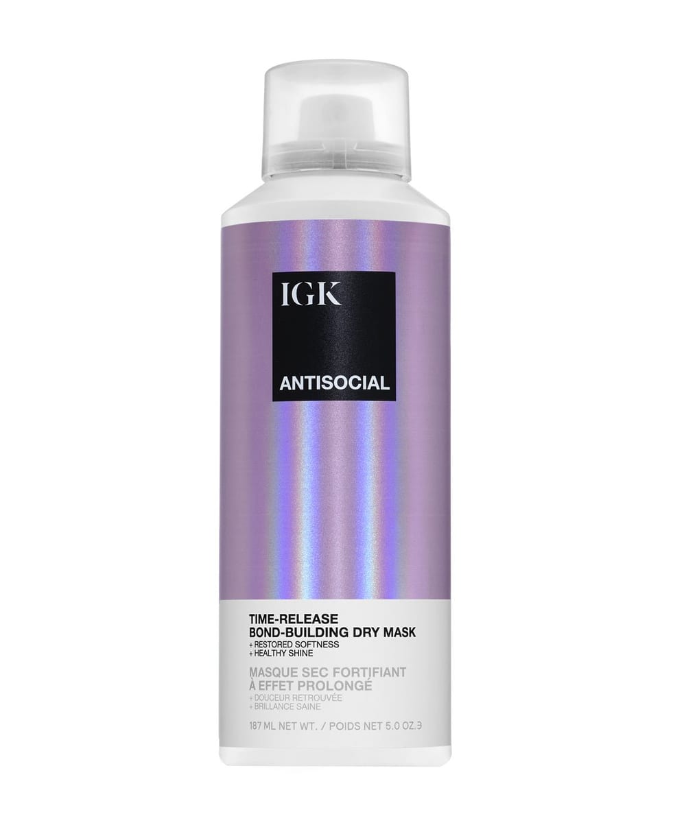 IGK Antisocial - Overnight Bond Building Dry Hair Mask