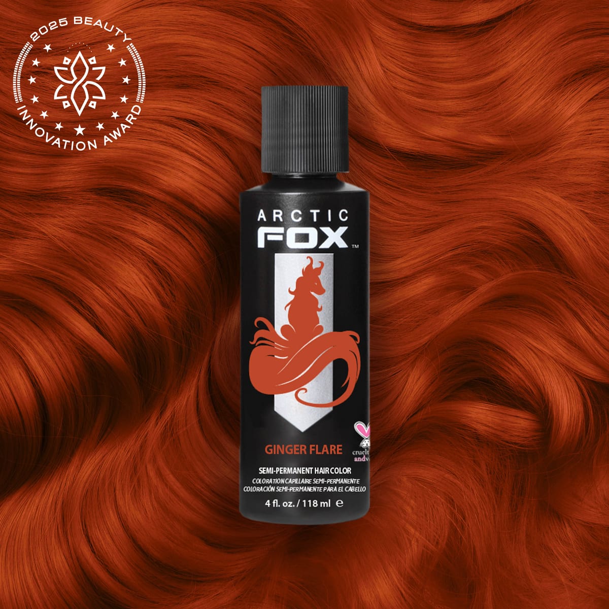 Arctic Fox Ginger Flare