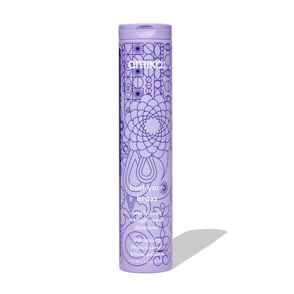 amika Bust Your Brass Cool Blonde Strength Repair Shampoo