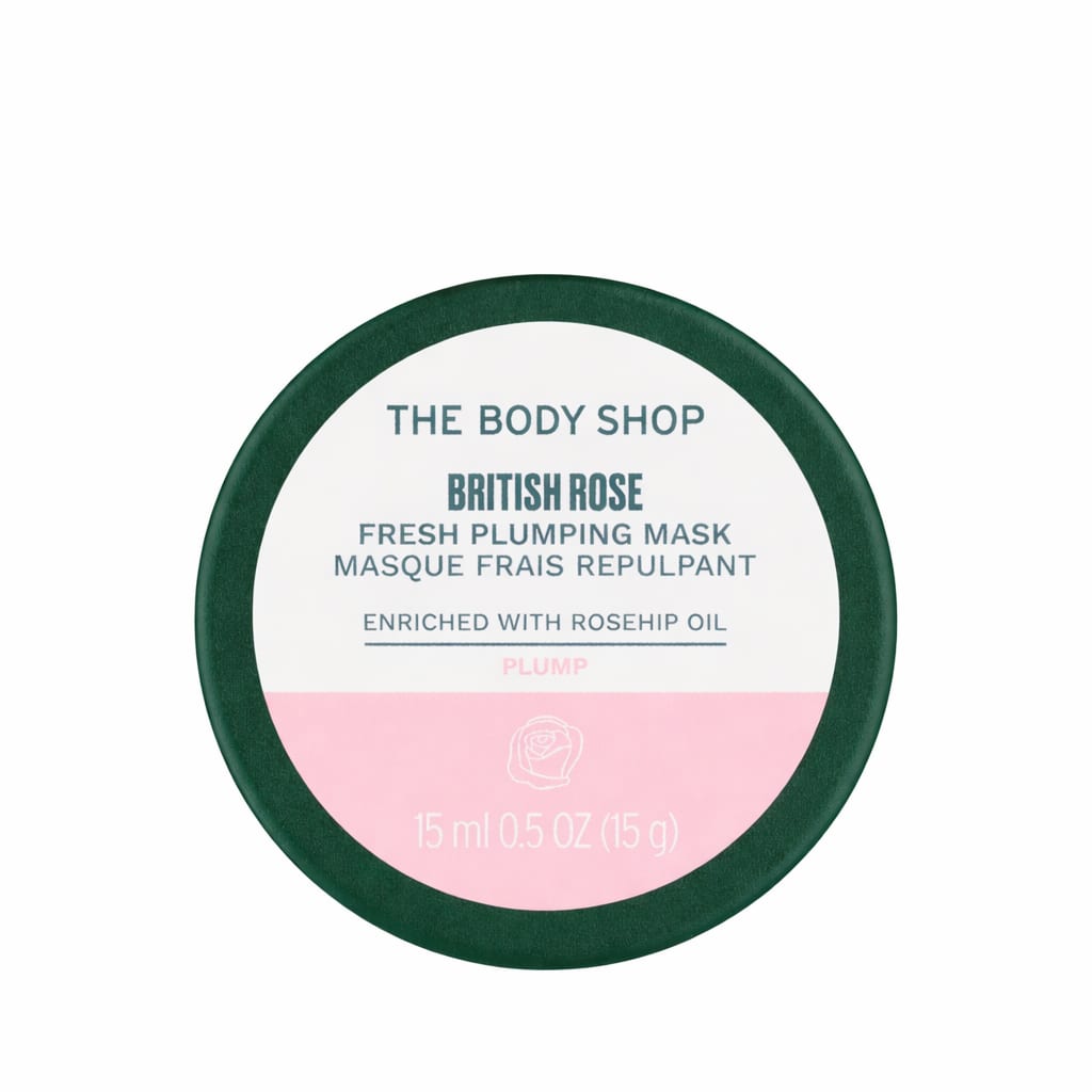The Body Shop British Rose Fresh Plumping Mask