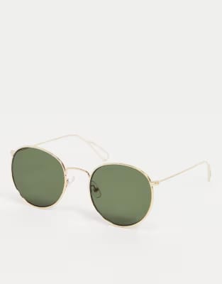 Weekday Explore Rounded Sunglasses