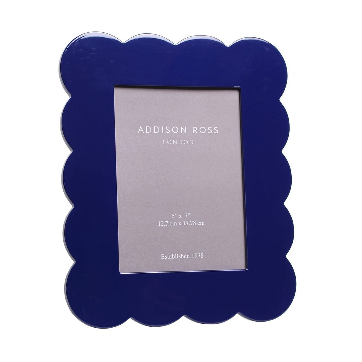 Addison Ross Scalloped Lacquer Photo Frame