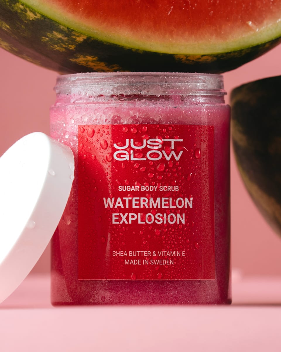 Just Glow Watermelon Explosion Sugar Scrub