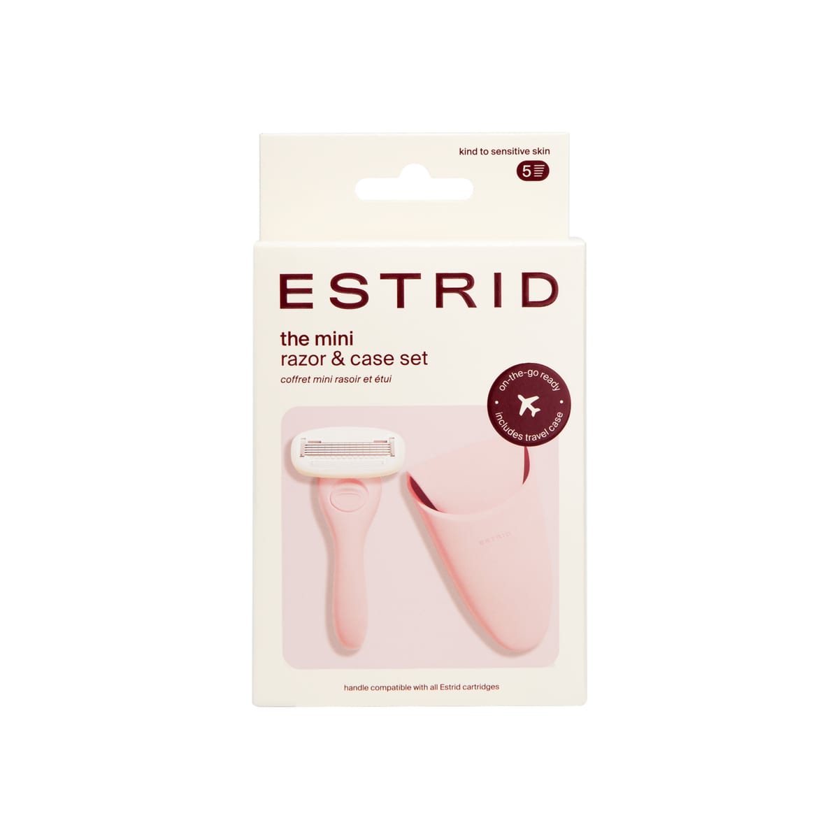 Estrid Mini Razor & Case Set