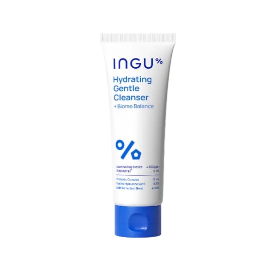 INGU Hydrating Gentle Cleanser + Biome Balance