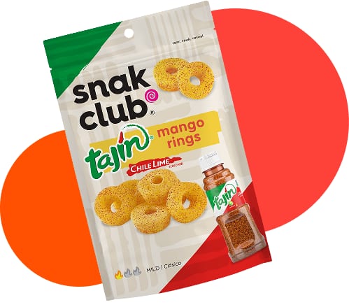 Snak Club Tajín Mango Rings