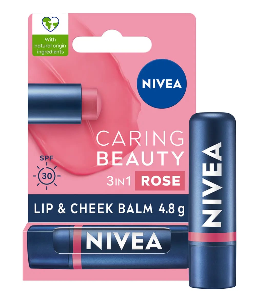 NIVEA Caring Beauty Lip & Cheek