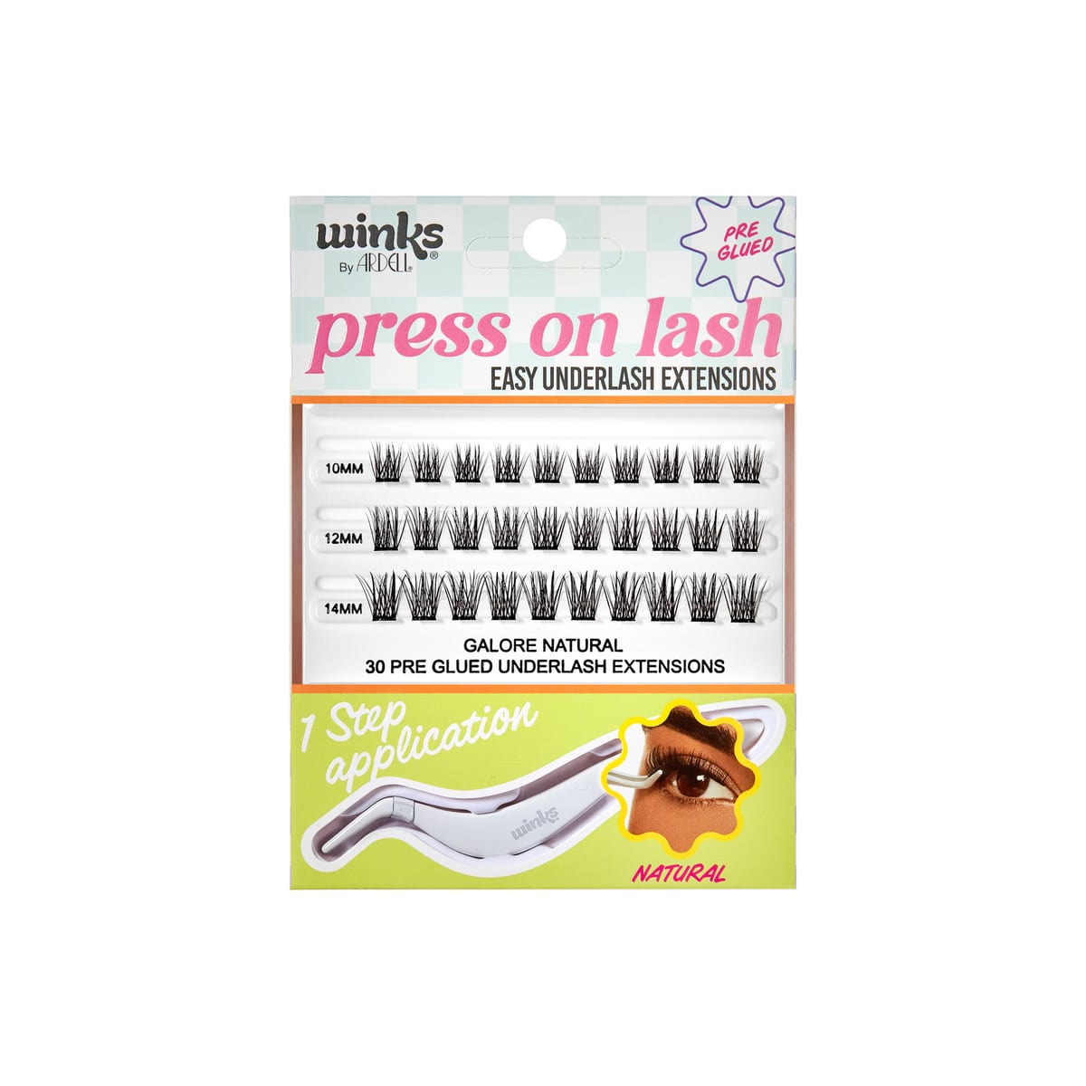 Ardell Press On Pre-Glued Underlash Extensions