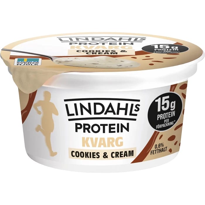 Lindahls Proteinkvarg Cookies & Cream