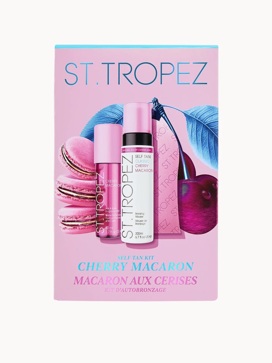 St. Tropez Cherry Macaron Self Tan and Body Mist Set