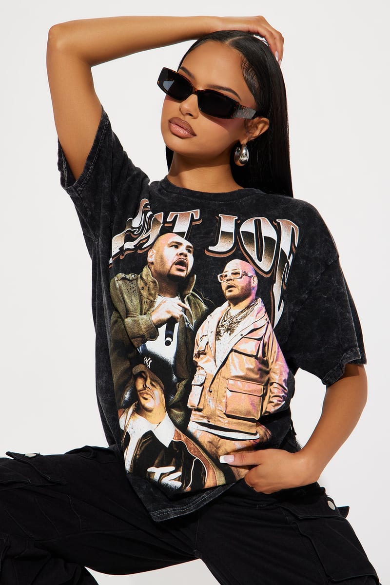 Fashion Nova Fat Joe Washed Tee