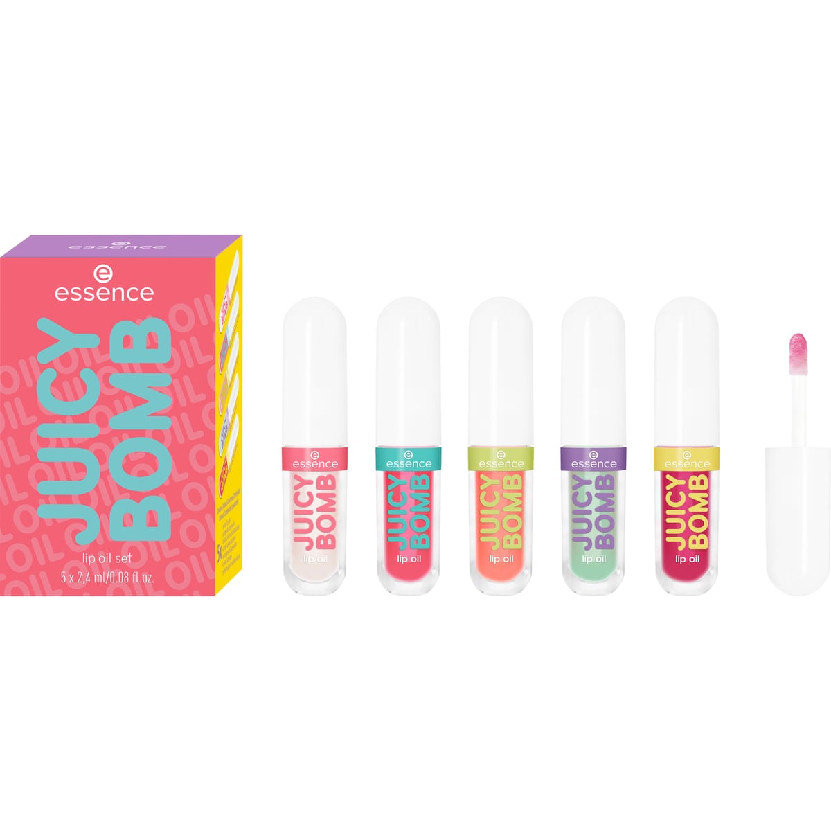 essence JUICY BOMB lip oil set Glossy days ahead!