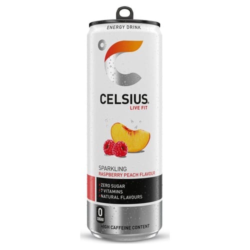 CELSIUS Sparkling Raspberry Peach