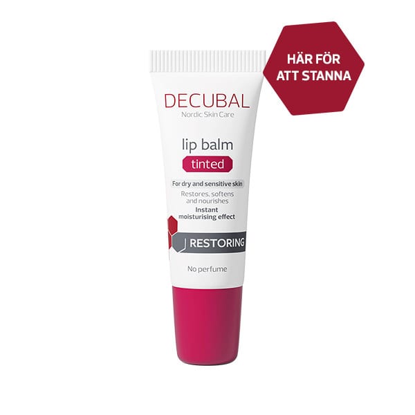 Decubal Restoring tinted lip balm