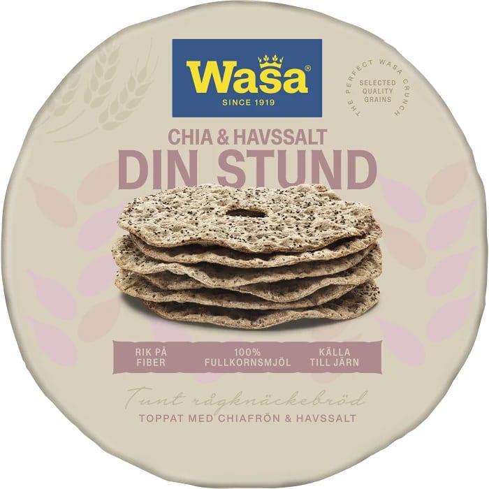Wasa Din Stund Chia & Havssalt