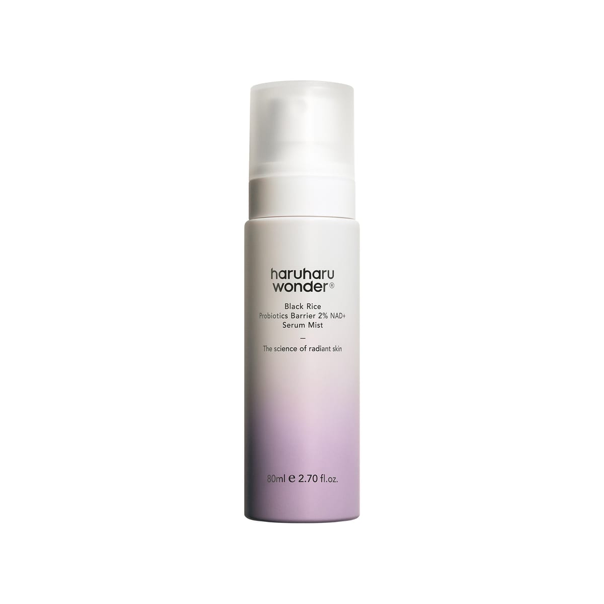 haruharu wonder Black Rice Probiotics Barrier 2% NAD+ Serum Mist