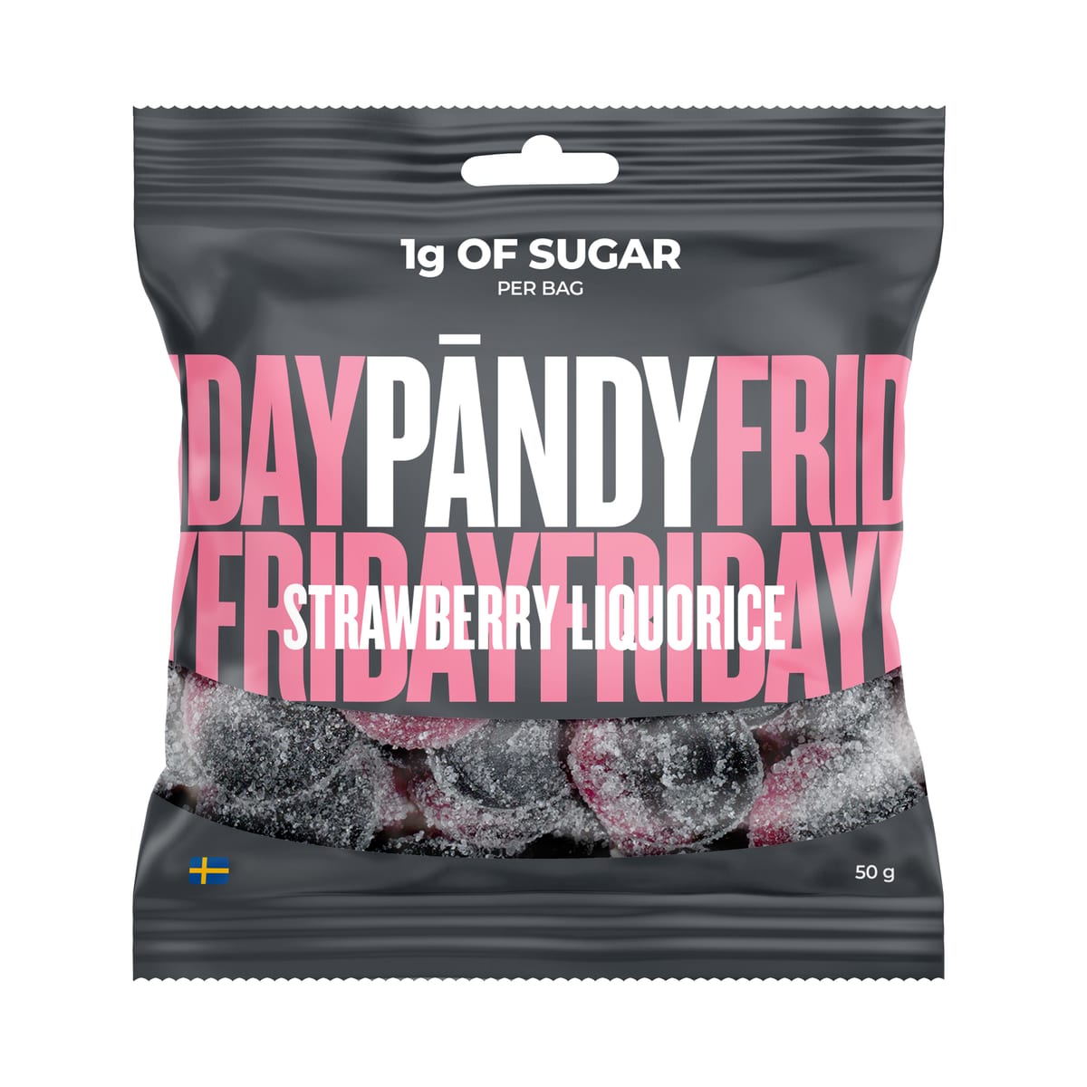 PÄNDY Candy Strawberry/Liquorice