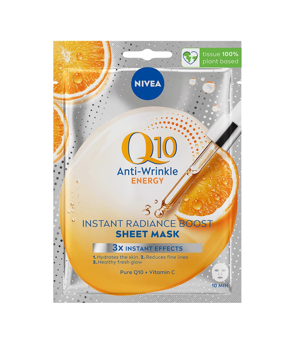 NIVEA Q10 Anti-Wrinkle Energy Sheet Mask